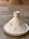 pottery tajine / 陶器タジン(Large) "Berber design"
